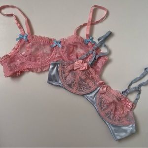 DOLLSKILL SUGARTHRILLZ lace bralettes 💗💙